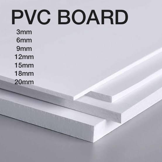 PVC board 12mm potongan custom ukuran
