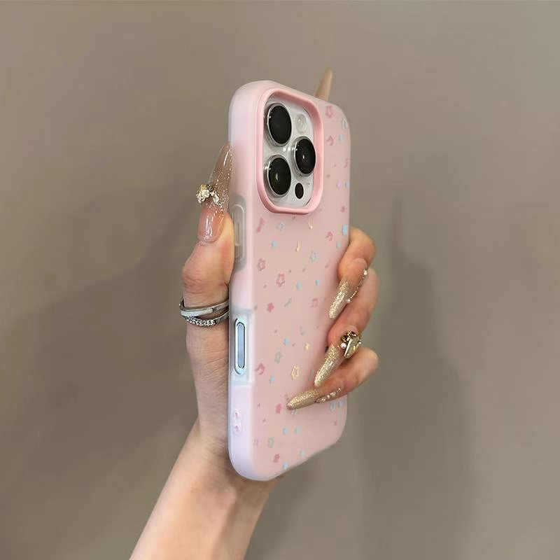 [Dm Case] Cewek Bintang Case Hp Iphone 17 Pro Max Ip 15 14 13 12 11 16 Plus Gd2H13 Unik Lucu Cesing 