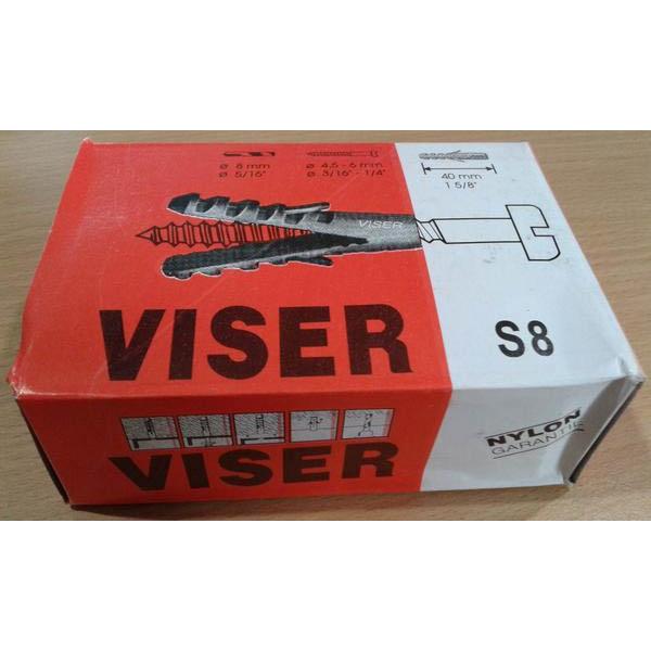 Promo New Viser Plug S8 Nylon Toogle S8 Viser Nylon New S-8 Plug Nylon S8