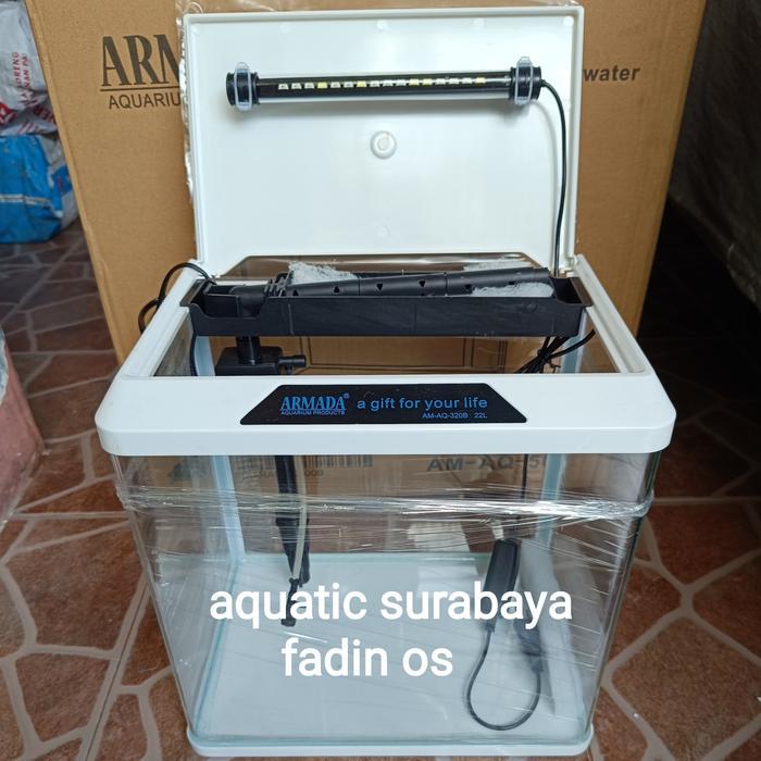 AQUARIUM KACA BENDING FULL SET LENGKAP SIAP PAKAI ARMADA KHUSUS INSTAN