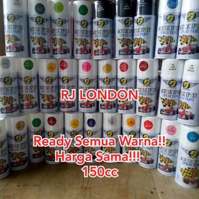 B. Pilok Pilox Rj Hijau Putih Biru Pink Pernis Perunggu Oren Abu Grey Gold Metalik Ungu Coklat Doff