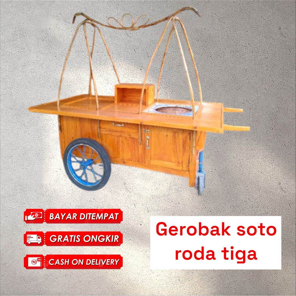 gerobak soto dorong