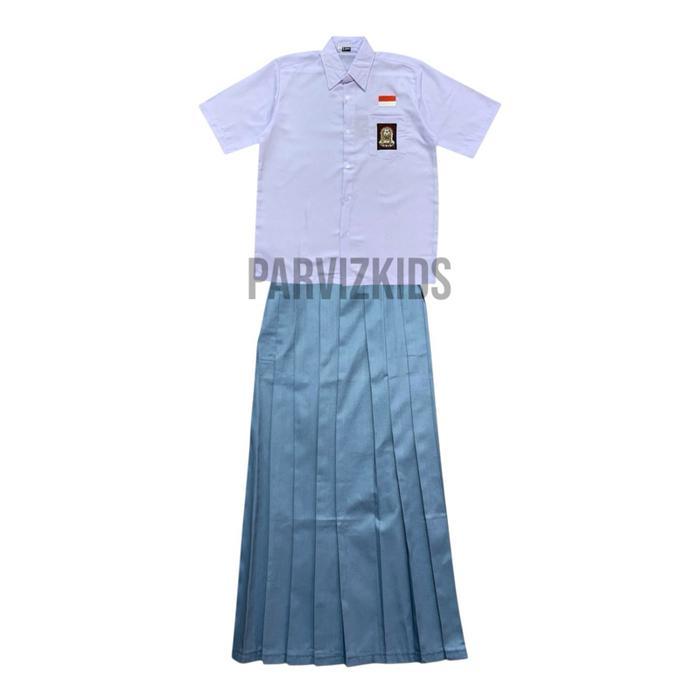 SETELAN SERAGAM SEKOLAH SMA SERAGAM SEKOLAH SMA PANJANG LAKI-LAKI PEREMPUAN SERAGAM PUTIH ABU SMA