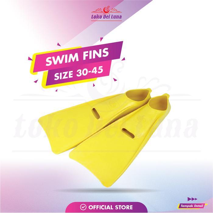 PANTAS Kaki Katak Swim Fin Yellow