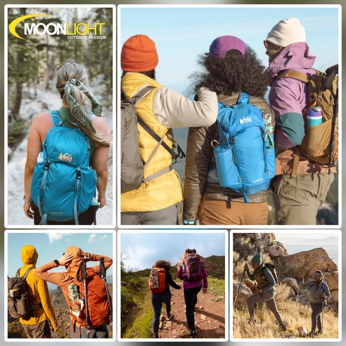 REI COOP BACKPACK FLASH 22 PACK USA TAS RANSEL ULTRALIGHT BAG HIKING CAMPING ORIGINAL