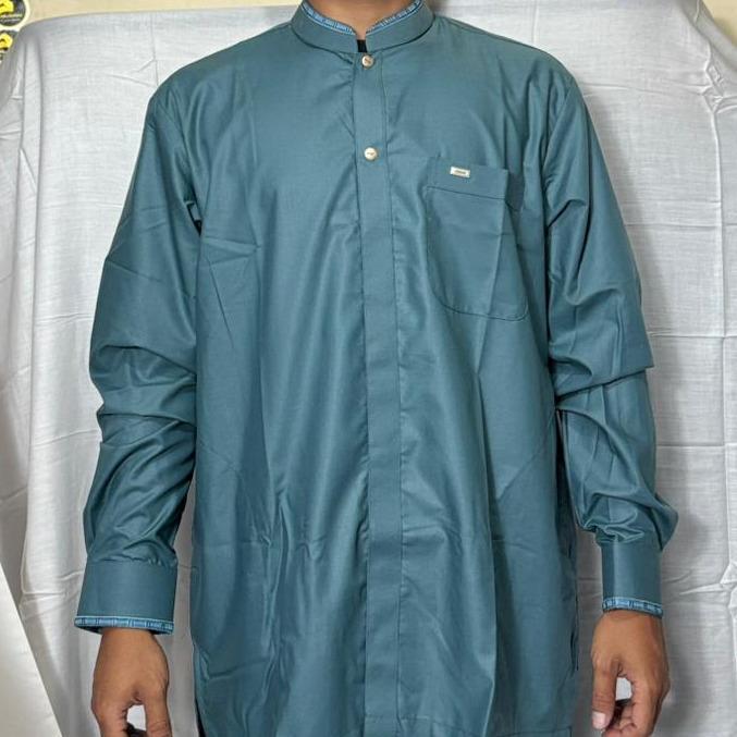 Abbah Boardir (Ousman) Kemeja Koko - Muslim Pria