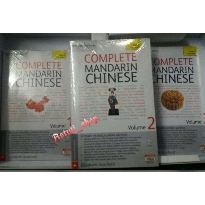 BUKU BAHASA MANDARIN "PAKET COMPLETE MANDARIN + CD AUDIO "