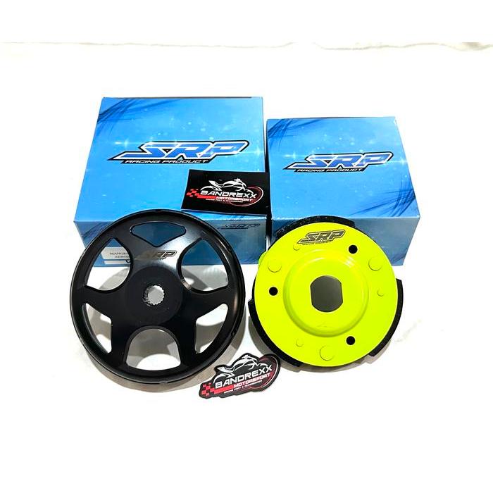 Paket Kampas Ganda Srp+Mangkok Srp-Ultra Speed For Aerox Connected