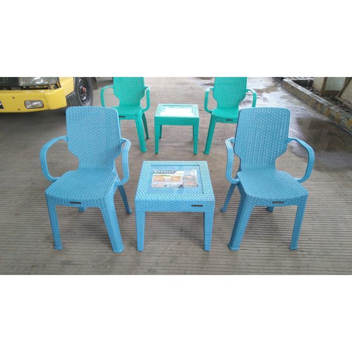 Promo Set Meja Dan Kursi Teras Plastik Murah Meriah