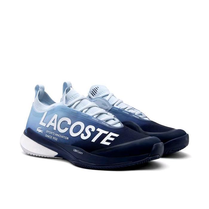 Lacoste Men's AG-LT25 Lite Tennis Shoes / Sepatu Tenis Pria - Blue