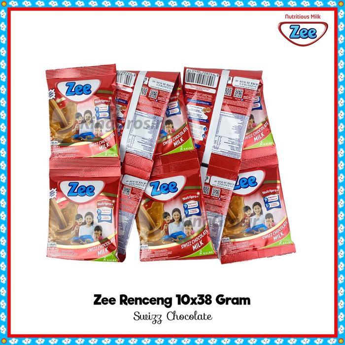"New" Zee Susu Anak sachet 37gr x 10 Sachet / Susu Zee / Susu Bubuk