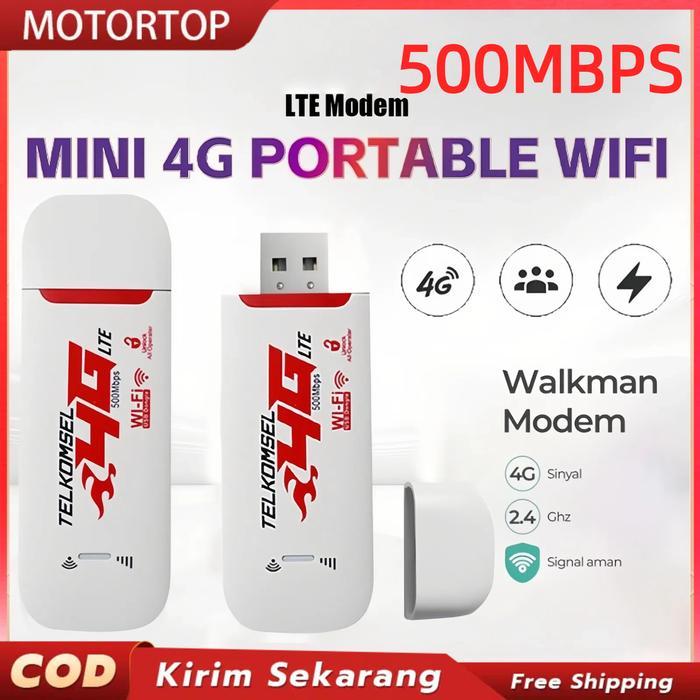 Terbaik Best Quality 100% Original Modem Wifi Usb 4G All Operator Lte Modem Usb 500Mbps Modem Mifi
