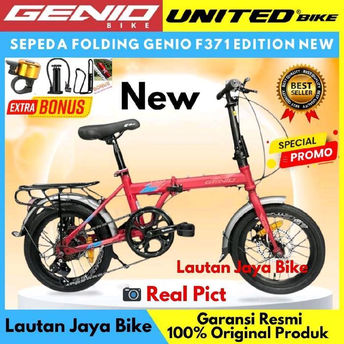 Sepeda Lipat 16 Genio F371 By Unitedbike New