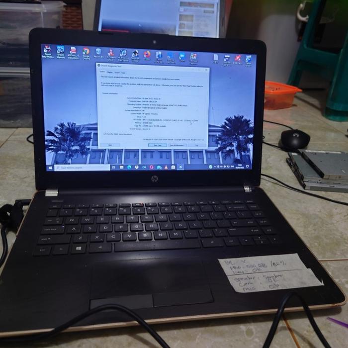 Motherboard mainboard mesin laptop HP 14-bw 14bw 14 bw amd - bw amd A9