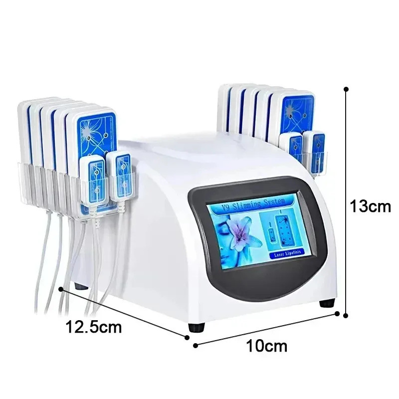 160mw 635nm-650nm Hot Lipo Laser LLLT Lipolysis 14 Pads Slimming Weight Fat Loss Beauty Machine 2026