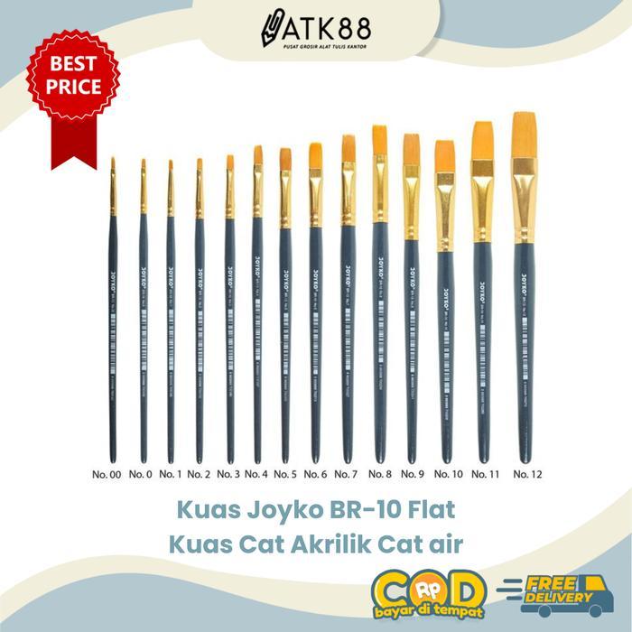 "New" Kuas Joyko BR-10 Satuan - Kuas Cat Akrilik Cat air