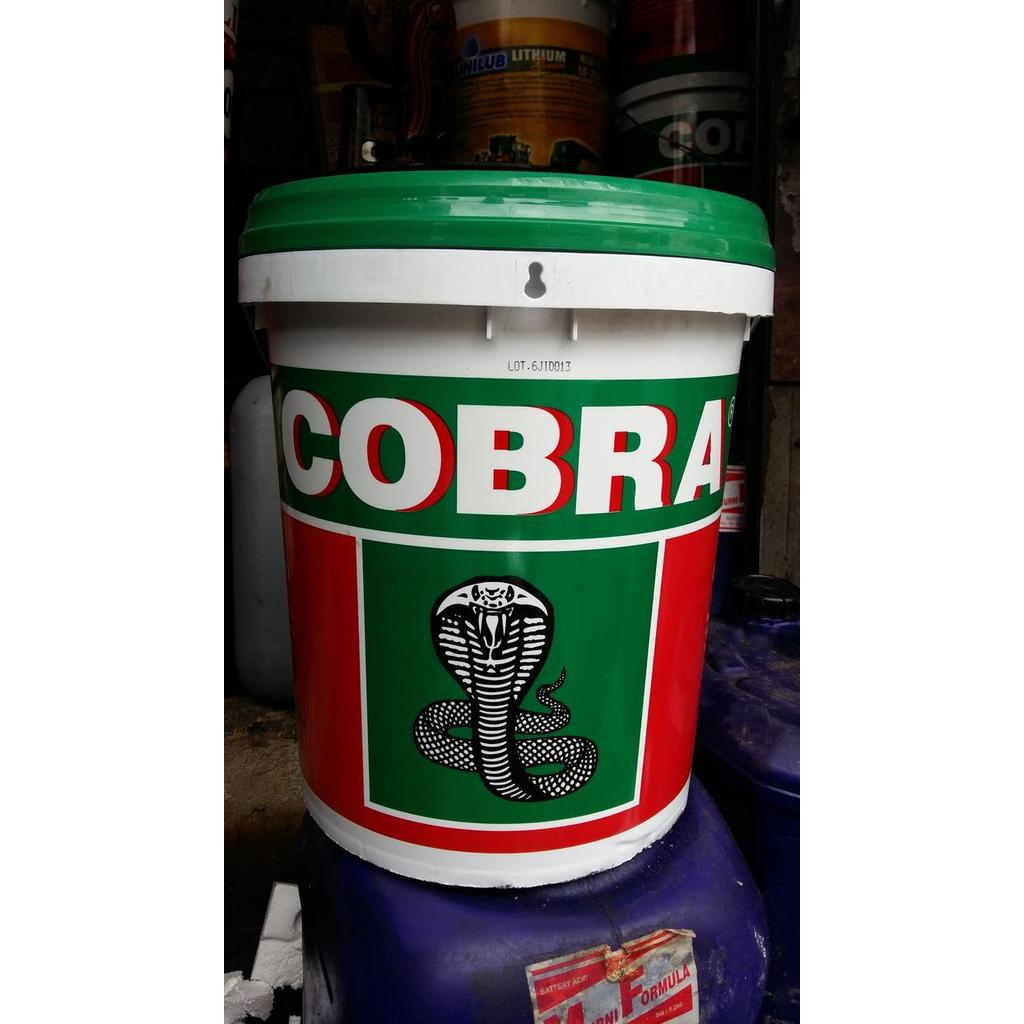 Cobra Chassis Grease Hijau - Gemuk / Pelumas / Stempet 1 Pail 15 kg