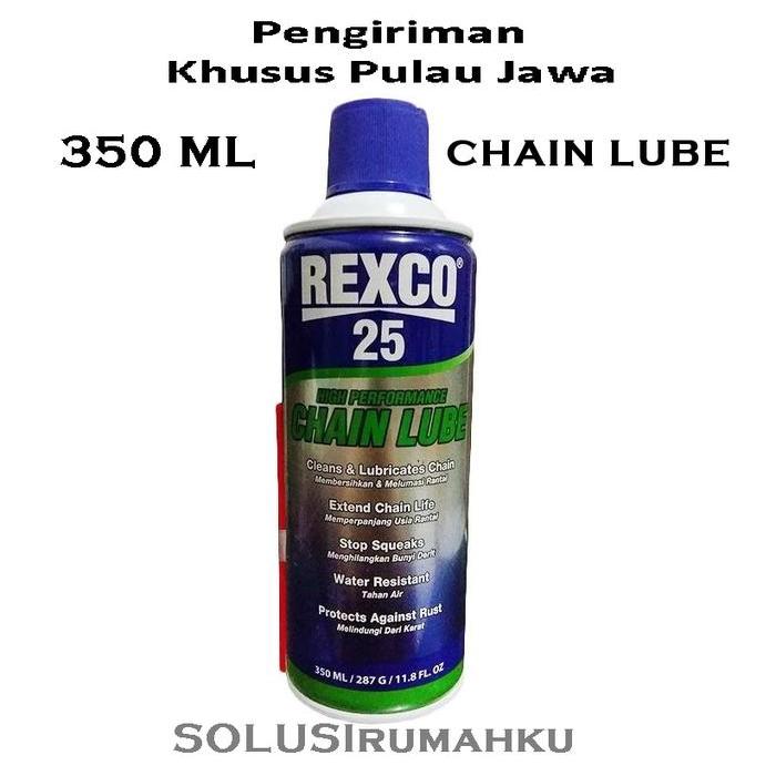 CHAIN LUBE REXCO 350 ML / MINYAK PELUMAS OLI RANTAI