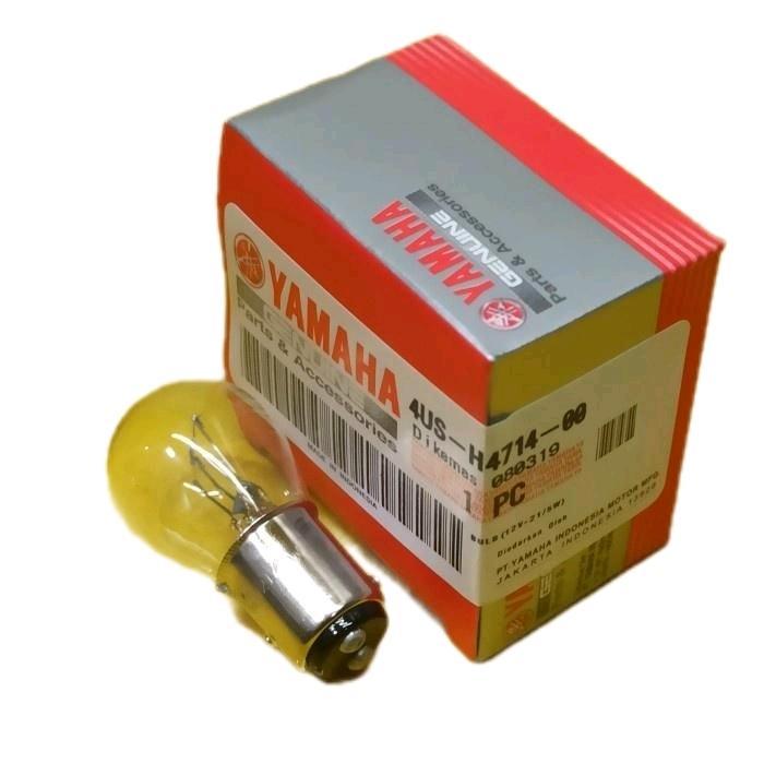 "New" Bohlam Stop Bohlam Lampu Belakang Motor Mio Sporty Smile Soul Vega R ZR Jupiter Z MX Mio J