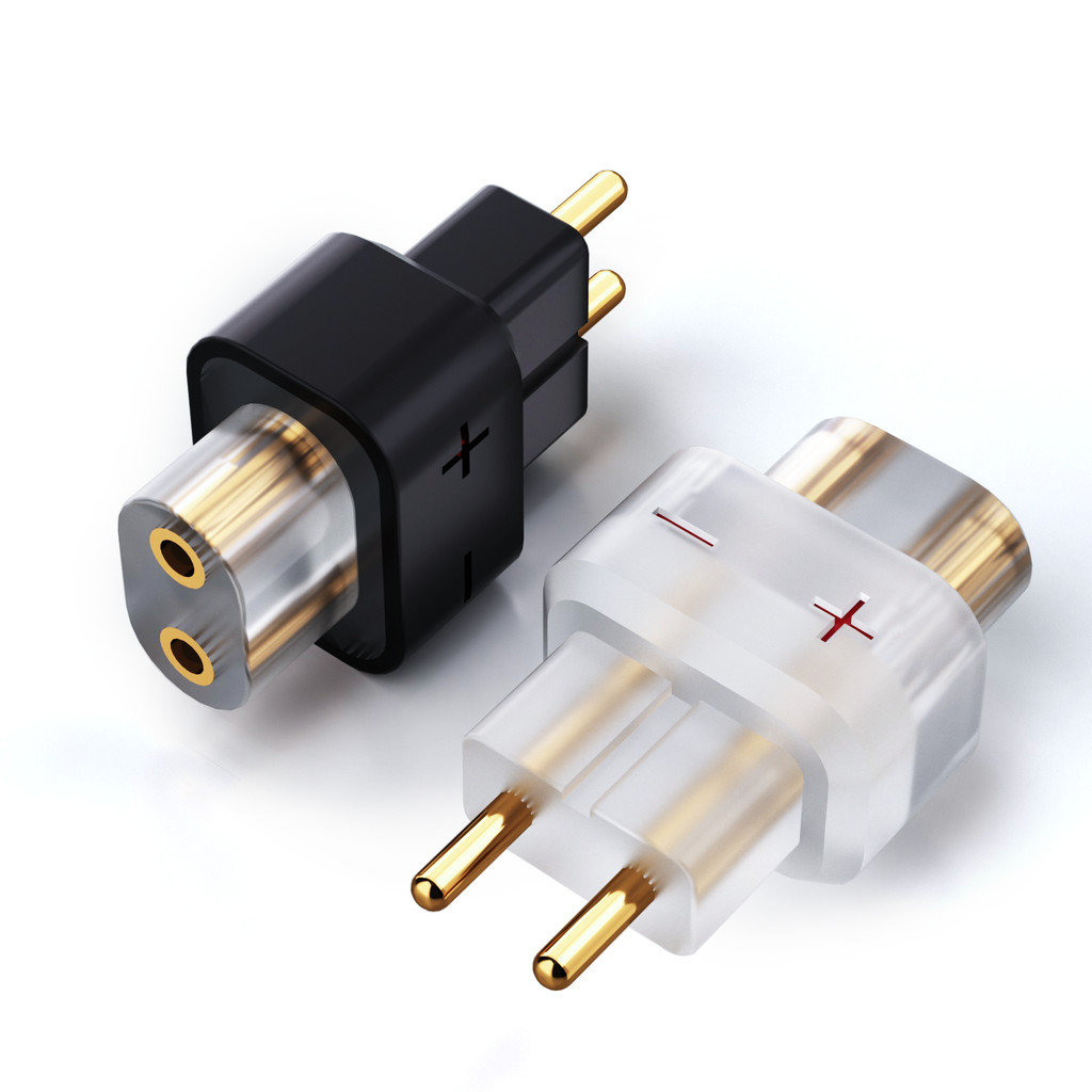 2pcs Earphone Adapter QDC Female 0.78 2 Pin Male to Earphones Earsets for EJ07/TAPE PRO/SHOZY/SHUOER