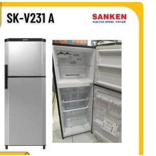 [PROMO KHUSUS ] Kulkas 2 Pintu Sanken SKV 231