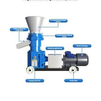 Mesin pelet pakan/Mesin Cetak Pelet Vertikal Jumbo/mesin pelet/mesin pelet pakan ternak