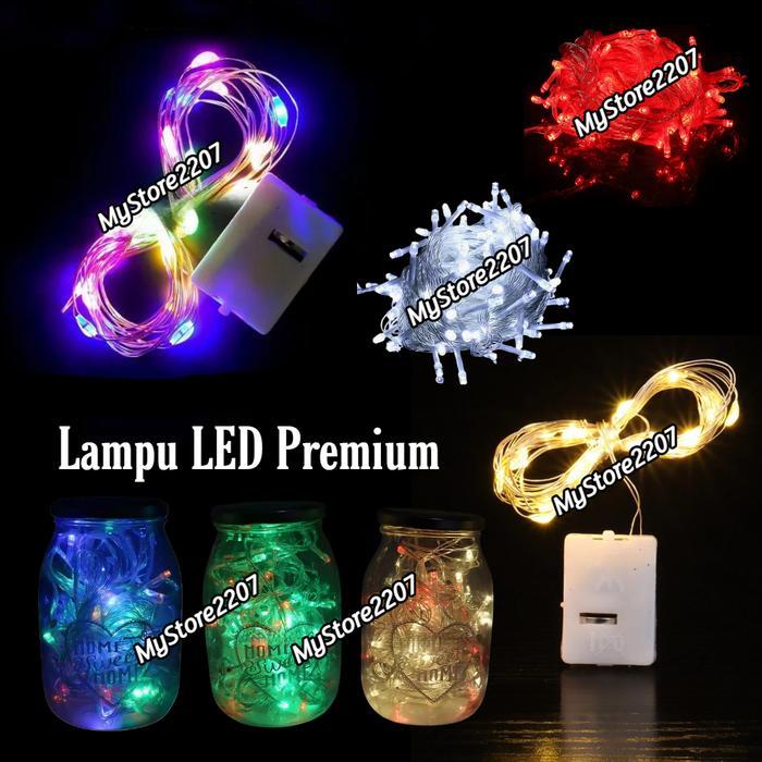 Lampu Hias LED / Lampu Tumblr LED / Lampu Kawat LED NATAL / Lampu Hias Outdoor / Lampu Hias Indoor