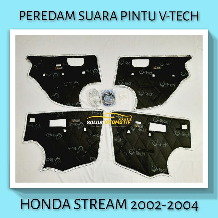 Ready HONDA STREAM 2002-2004 Peredam Suara Pintu Aksesoris Mobil VTECH Ori