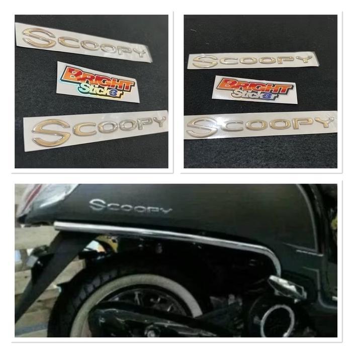 Ready EMBLEM SCOOPY 2018 2019 ORIGINAL