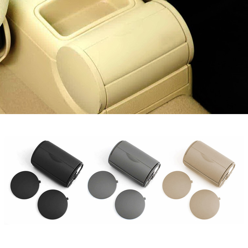 Black Rear Ashtray Bin Ash Tray With Side Caps For Volkswagen Bora Jetta Golf 4 Mk4 1J0 857 962H