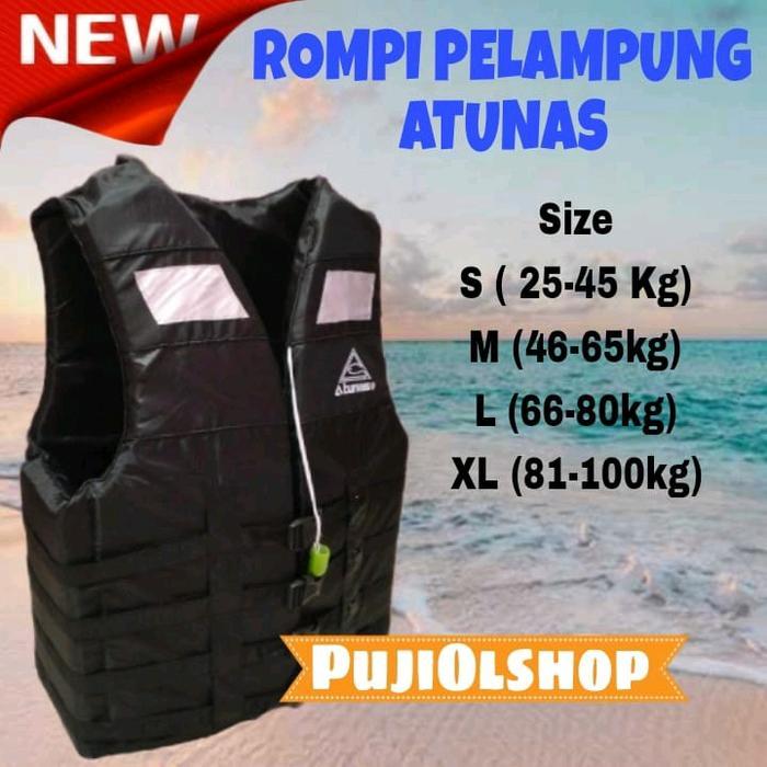 Baju Jaket Rompi Pelampung Renang Dewasa