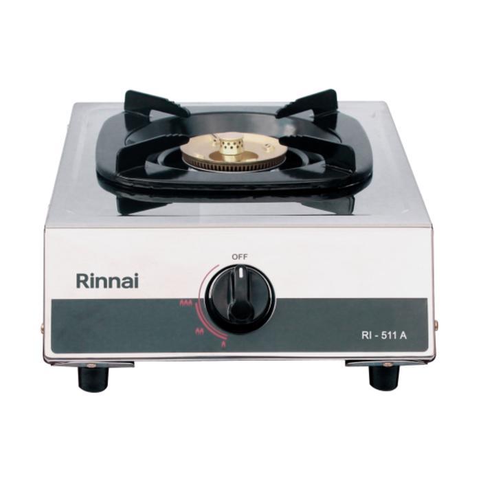 Rinnai Kompor Gas Stove Api Besar 1 Tungku Ri-511 A Ri-511A