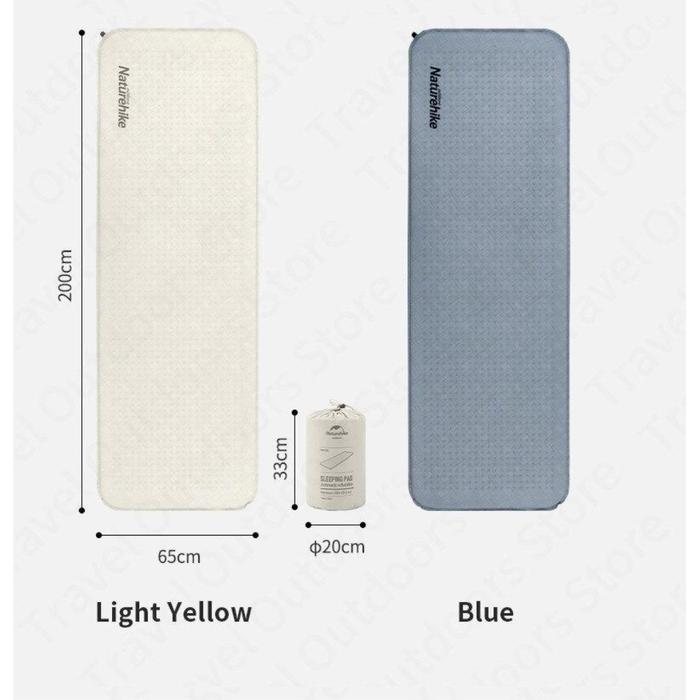 Langsung diproses MATRAS / SLEEPING PAD SPON SELF INFLATE CAMPING NATUREHIKE NH21FCD10