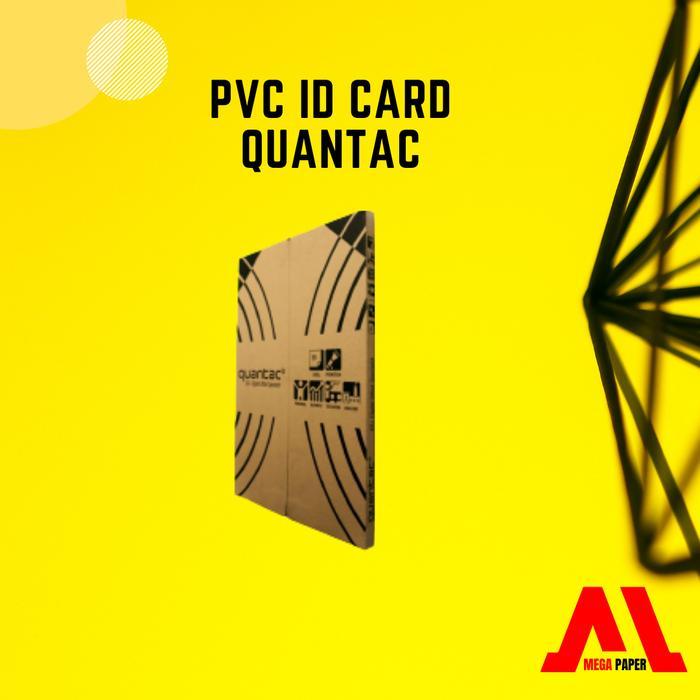 PVC ID Card Laser Quantac Member Card Name Tag