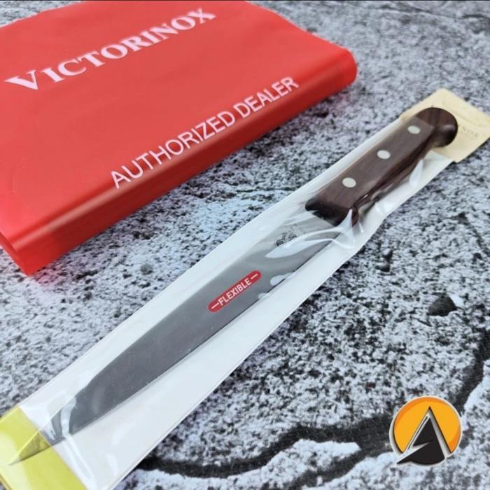 Pisau Fillet victorinox flexible 18 cm Rosewood 5.3700.18 cap payung