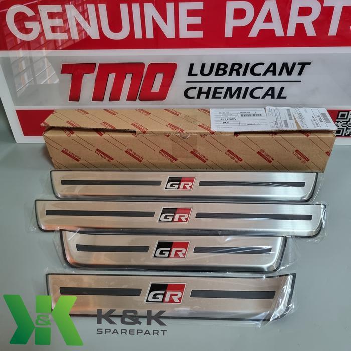 GR Scuff Plate set Fortuner GR (100% Ori ASTRA)