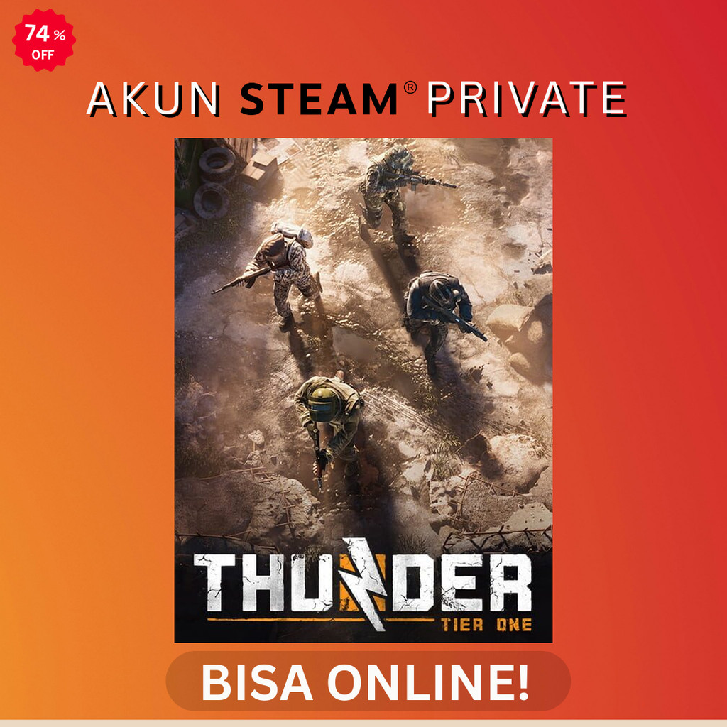 Thunder Tier One - Steam PC Original - Akun Private Online