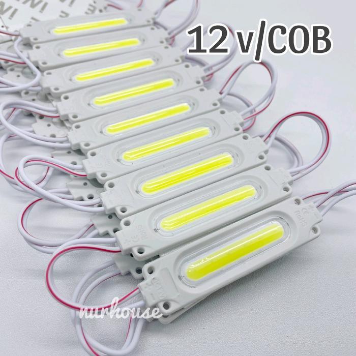 Lampu Led modul 12V strip led 12 volt plasma cob lampu variasi motor mobil Lampu Hias