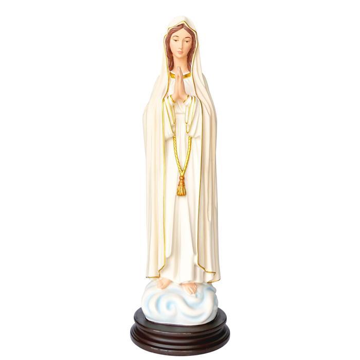 Patung Maria Fatima 40cm Resin Packing Original