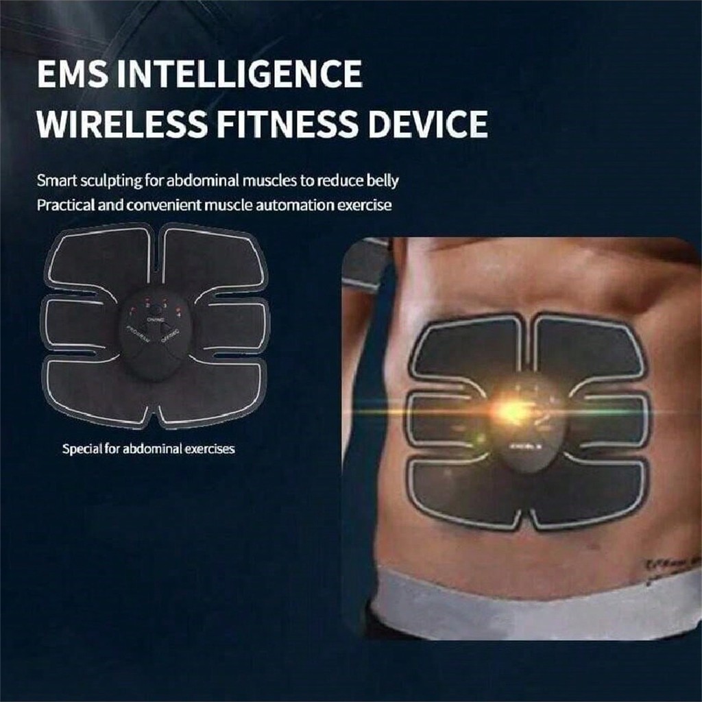 Ems Fitness Abdominal Device Rechargeable Exercise Abdominal Consolidator Abdominal Muscle And