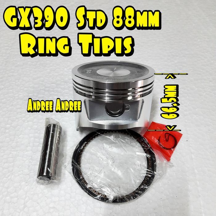 Gx-390 Std Piston Ring M Ring Tipis Honda Gx390 Gx 390 0.00 Standar