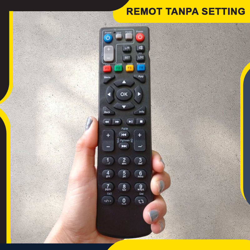 Remote Receiver STB Android MY REPUBLIC TV BOX ZTE ZXV10 B860H B760H Indi MNC PLAY Speedy TV ZTE - L