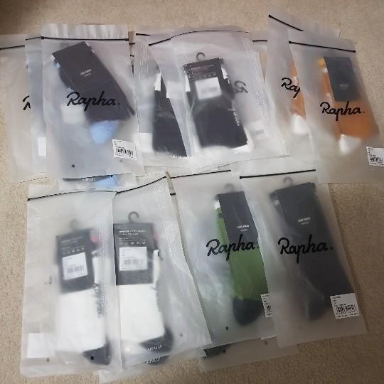 Rapha Original Logo Socks Kaos Kaki Sepeda Rapha