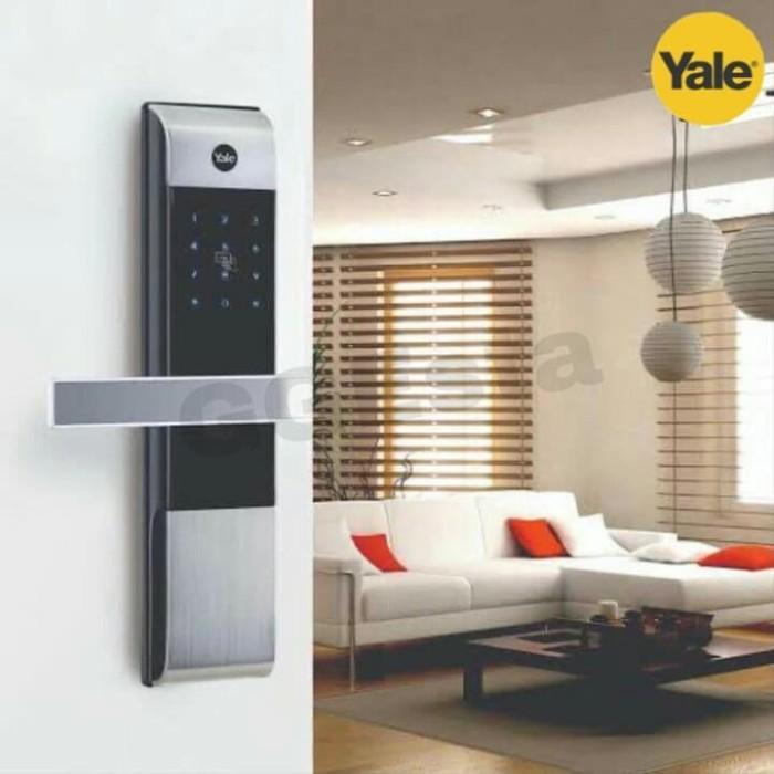 YALE Digital Lock YDM3109A Silver Kunci Pintu Digital PIN, RFID Card & Anak Kunci