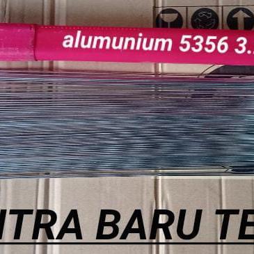 kawat las aluminium 5356 3.2 0.5kg argon