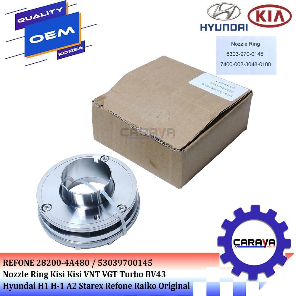 Nozzle Ring Kisi Kisi Sirip Vnt Vgt Turbo Bv43 Hyundai H1 H-1 A2 Starex 53039700145 Refone Raiko Ori