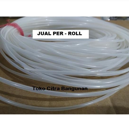 Selang Micro 2.3 mm Kecil Slang Air Sedotan Bening Jual Per Roll Depok BISA GOSEND