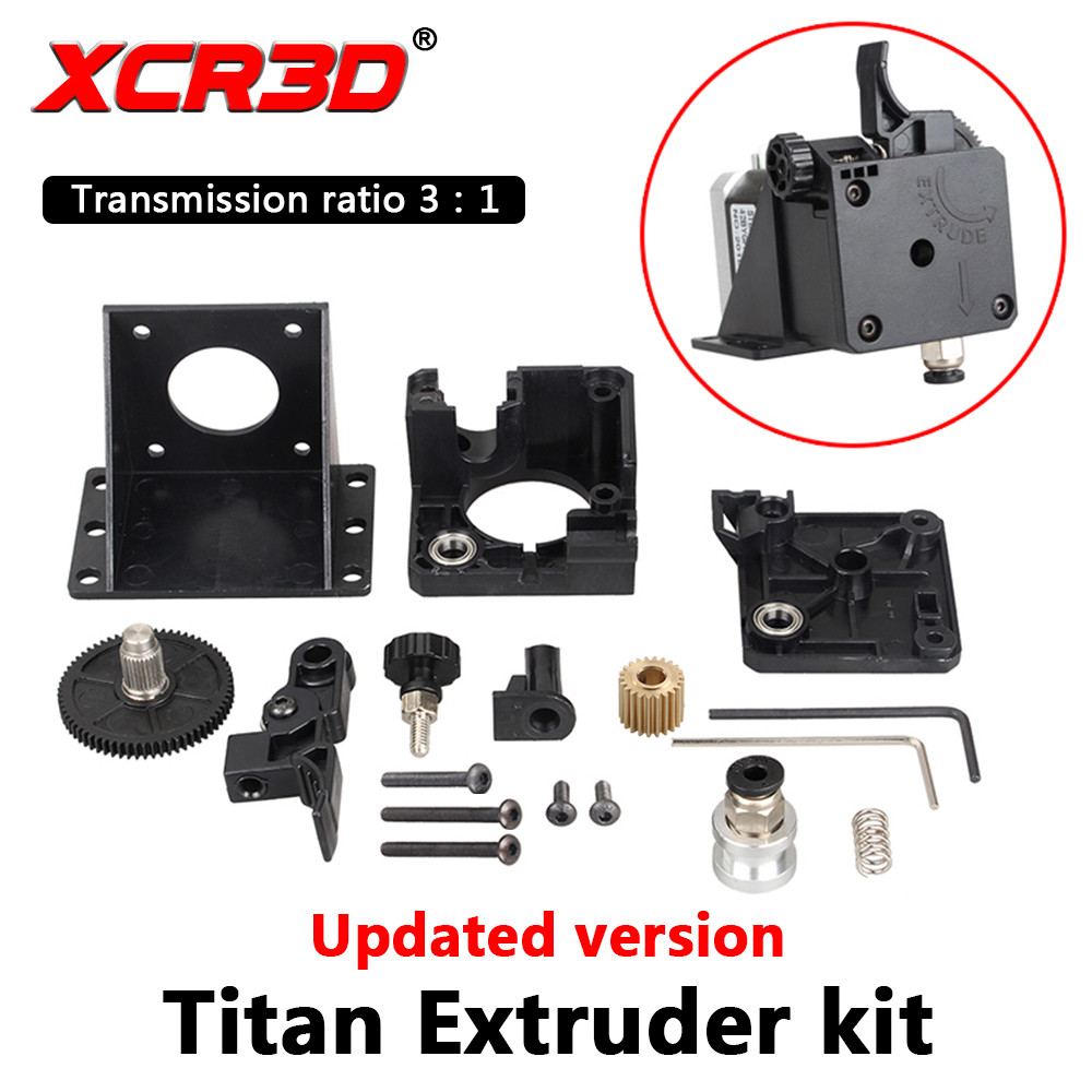 XCR3D Titan Extruder 3D Printer Parts For E3D V6 Hotend J-head Bowden Mounting Bracket 1.75mm
