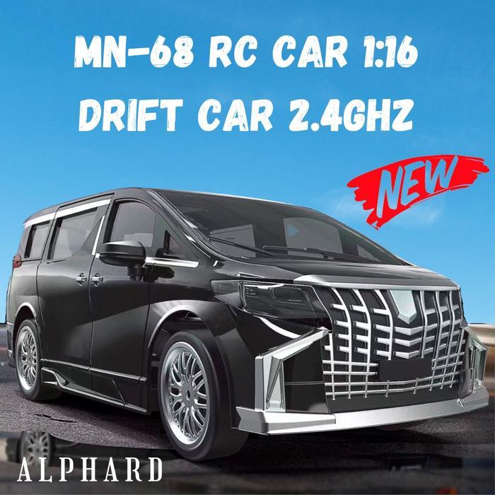 MN-68 RC CAR ALPHARD 1:16 / RC CAR DRIFT / MOBIL RC ALPHARD