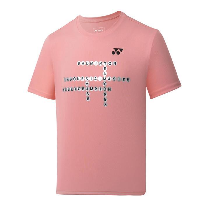 KAOS JERSEY BADMINTON YONEX INDONESIA MASTER RM 2961 PEACH BUD